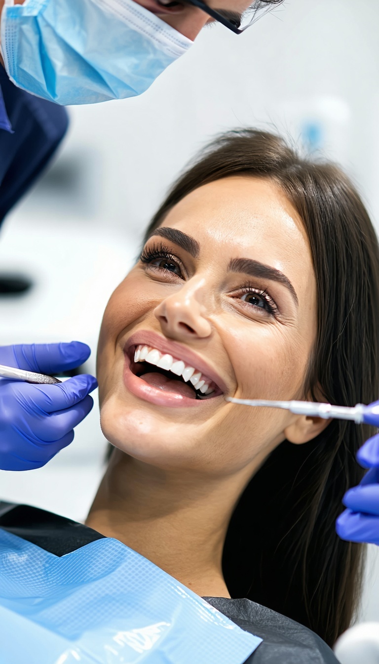 happy patient at dentist-4 happy patient at dentist-4