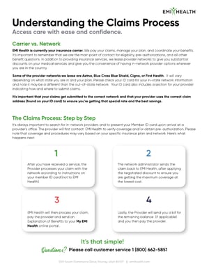 Understanding the Claims Process