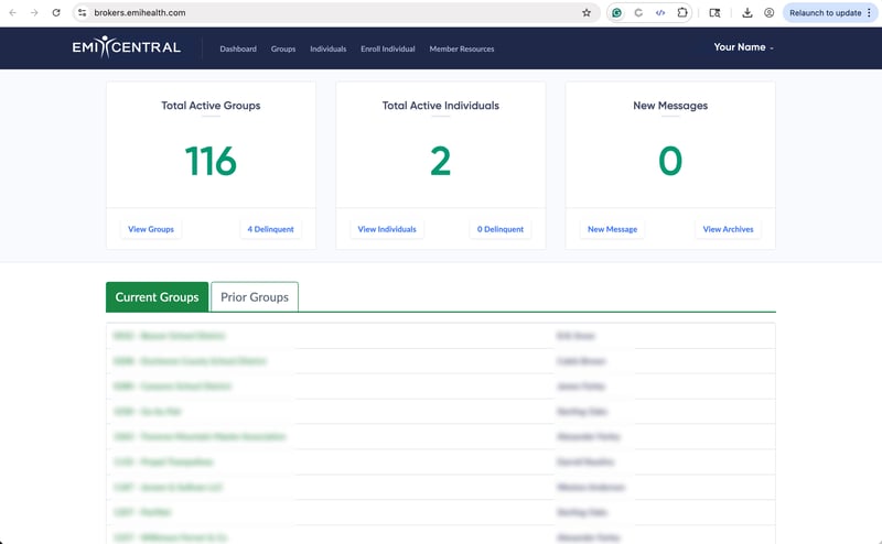 broker dashboard